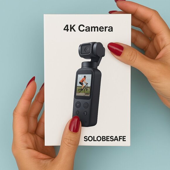 2025 Mini Pocket 4K Gimbal Camera – Ultra HD Sports Action Camera with WiFi - Picture 6 of 11